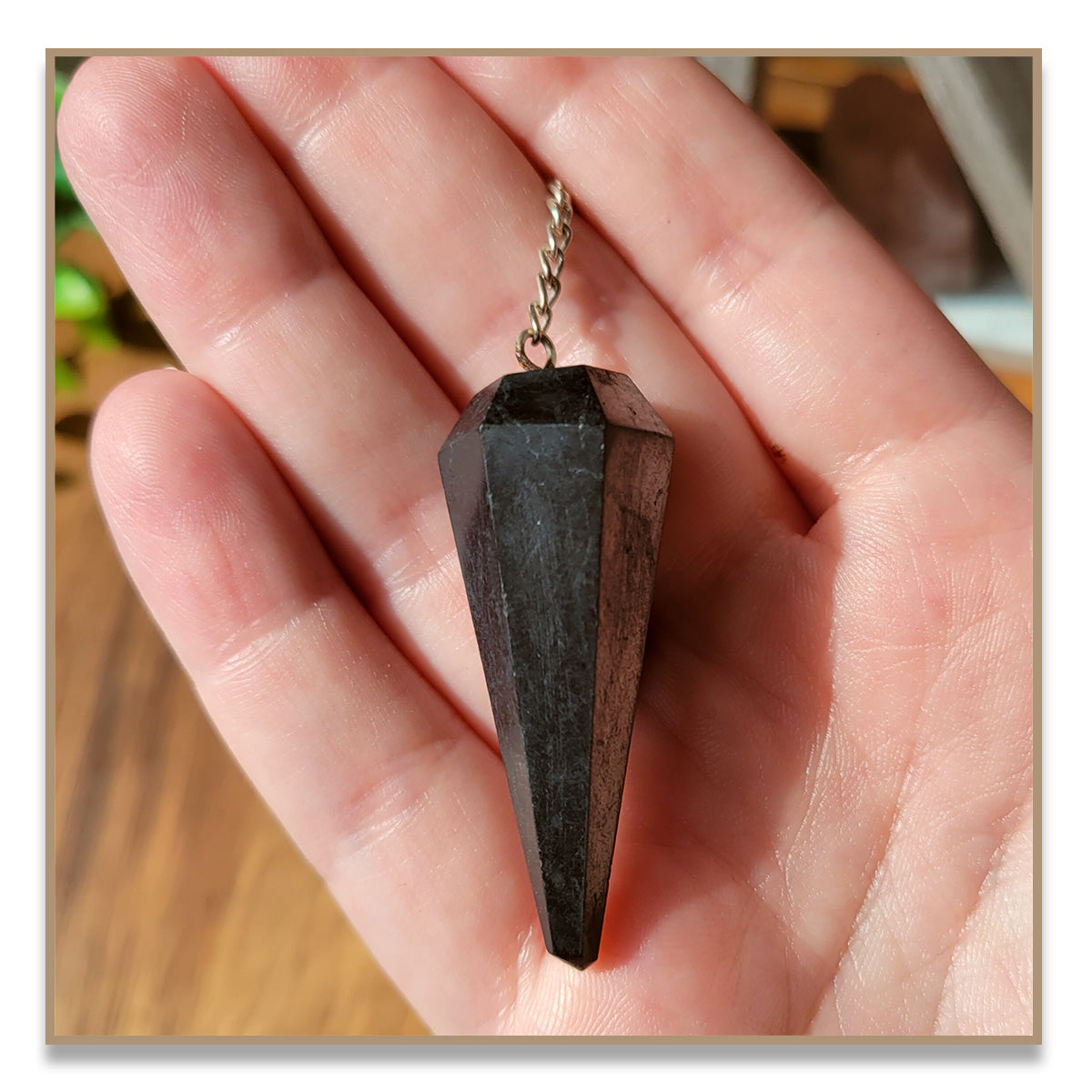 Black Tourmaline Pendulum