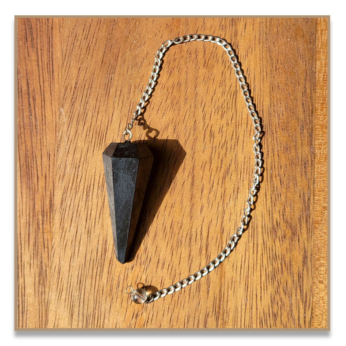 Black Tourmaline Pendulum