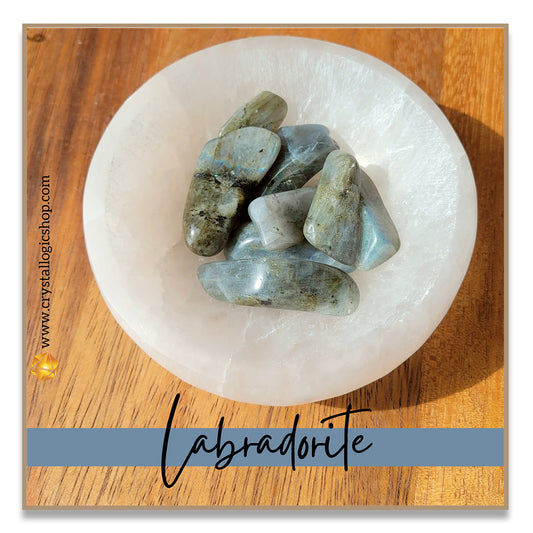 Labradorite Tumbled Stone (Small)