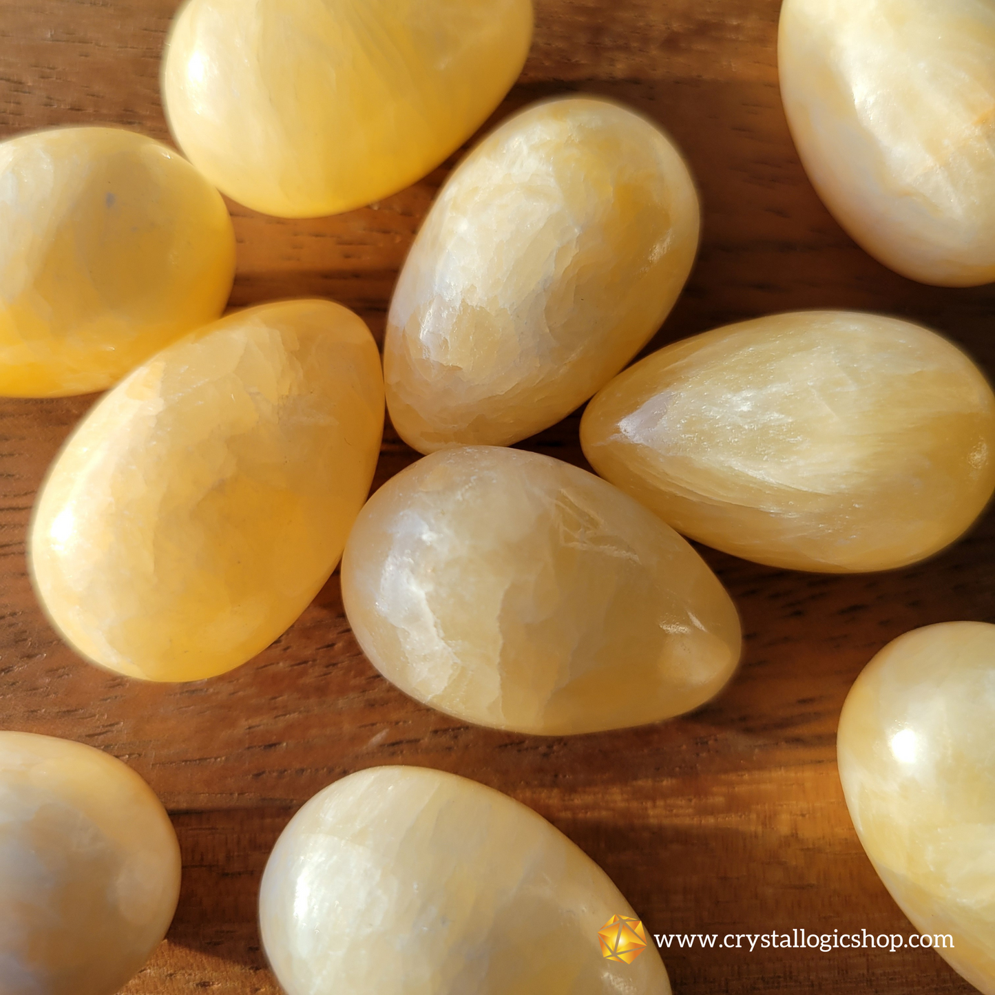 Yellow Calcite Egg