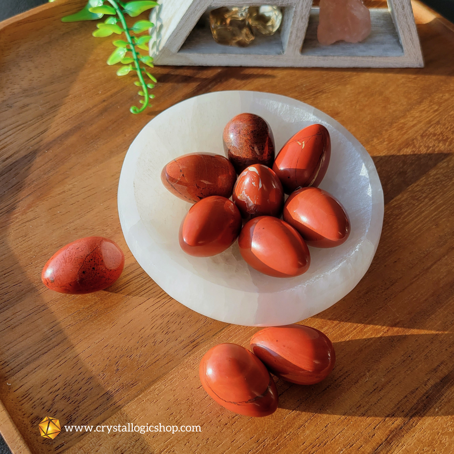 Red Jasper Egg