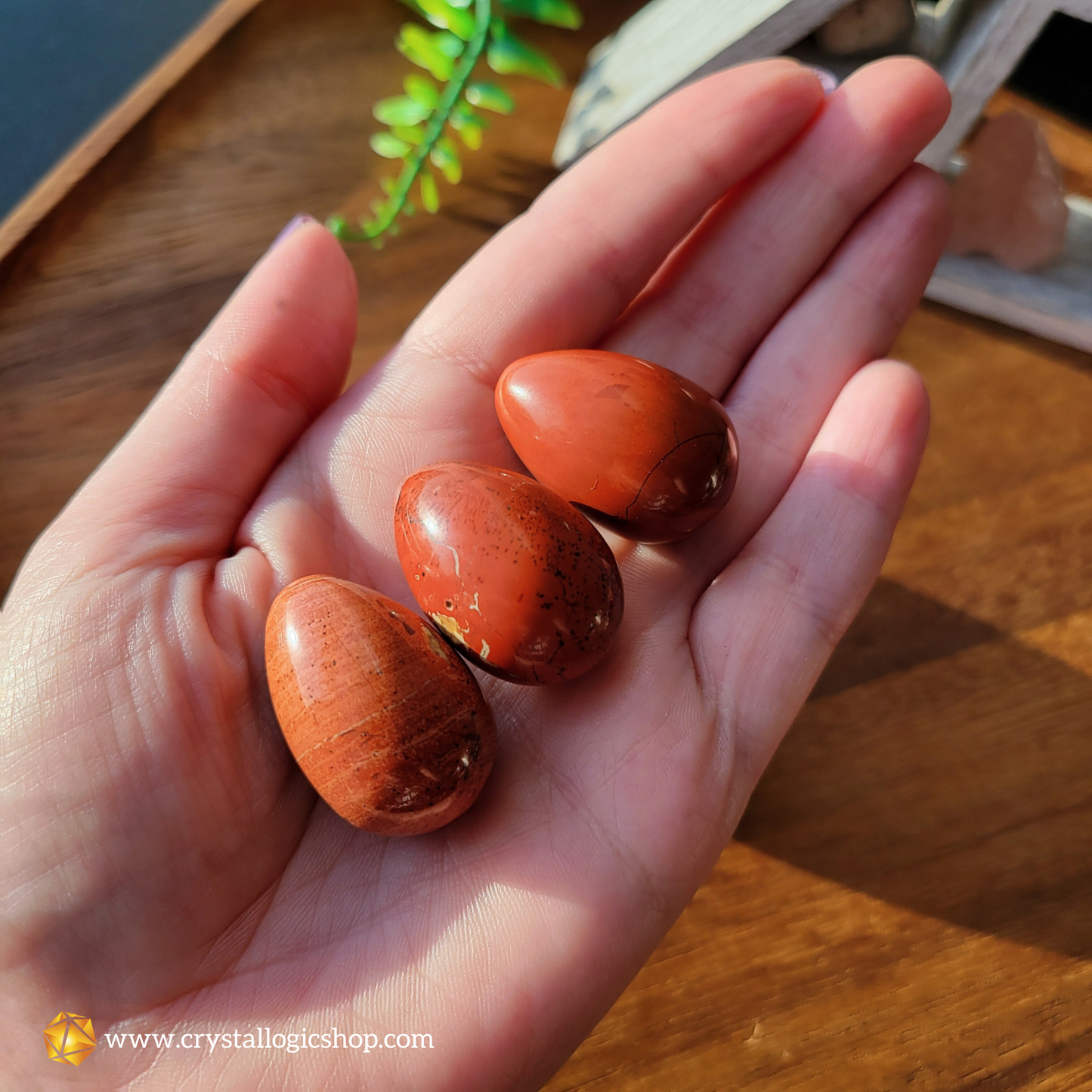 Red Jasper Egg