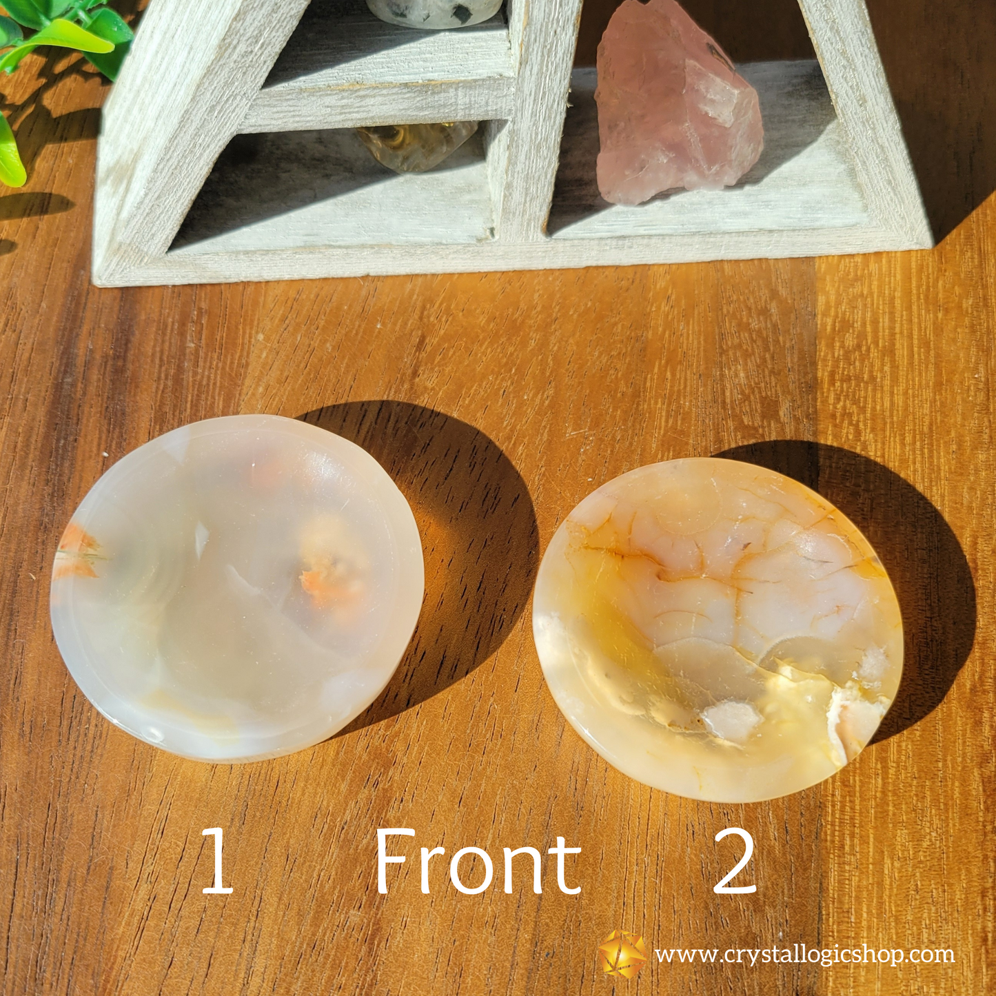 Flower Agate Mini Bowl