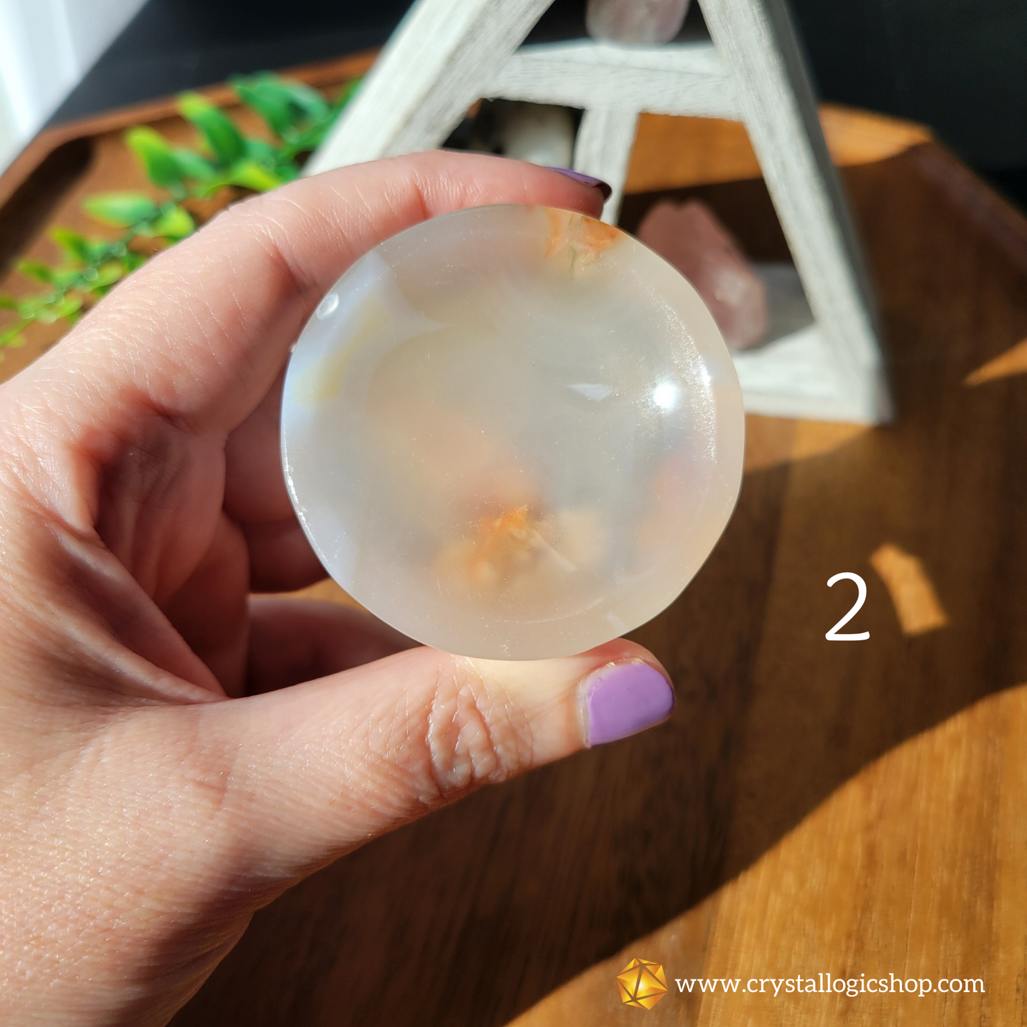 Flower Agate Mini Bowl