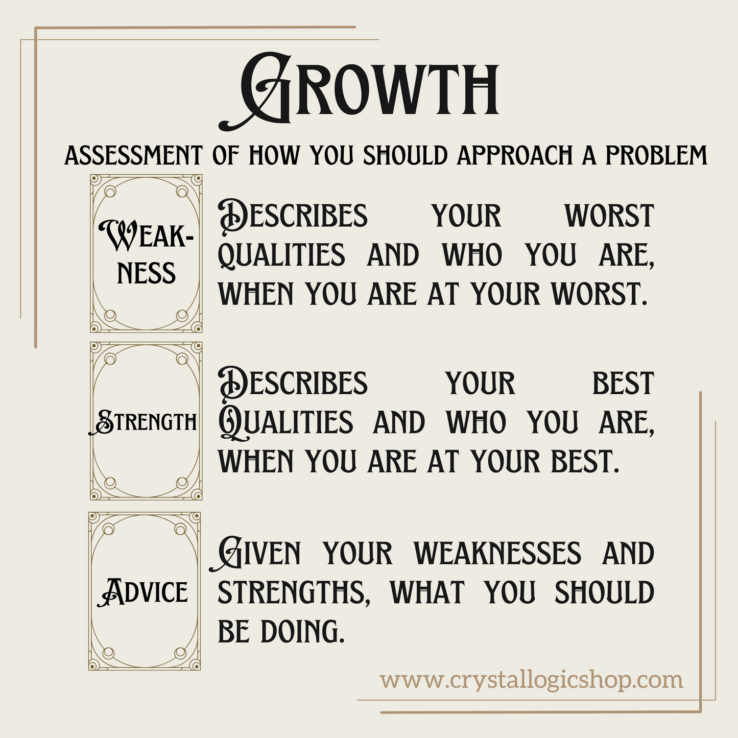 Growth Blind Tarot Reading 3 Cards