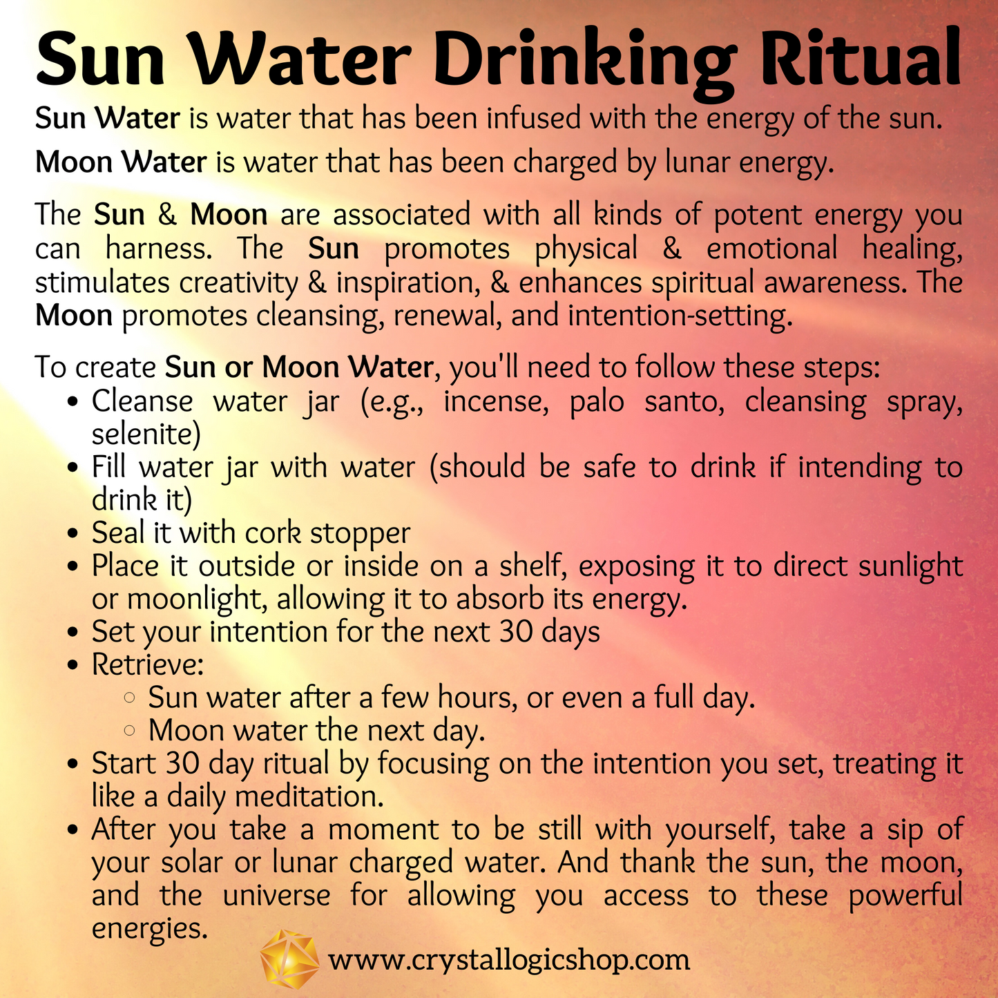 Sun Water Jar