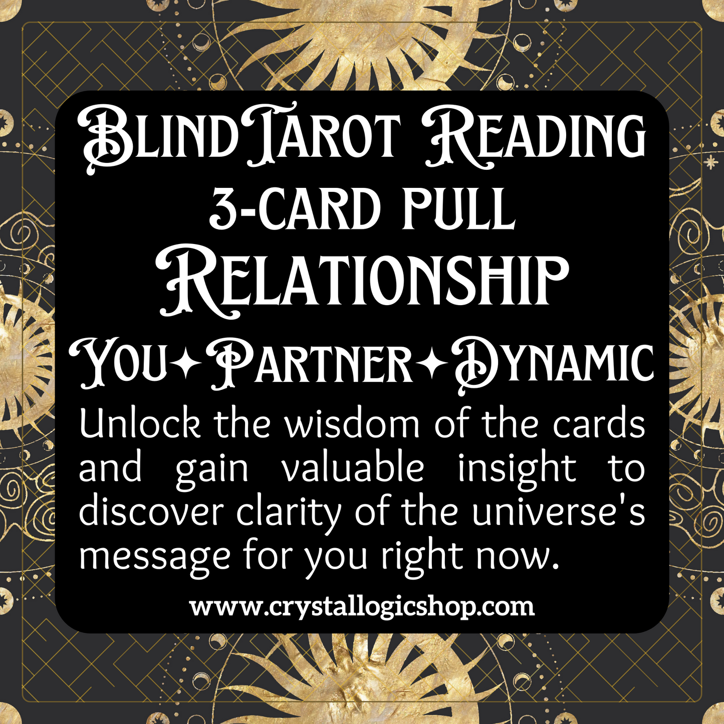 Relationship Blind Tarot Reading 3 Cards