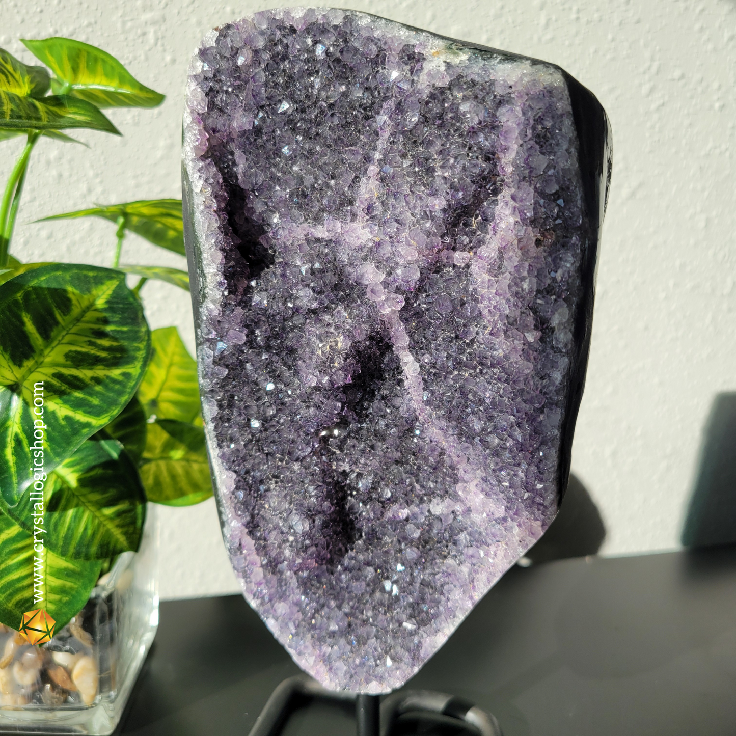 Amethyst Cluster on a stand (Large)