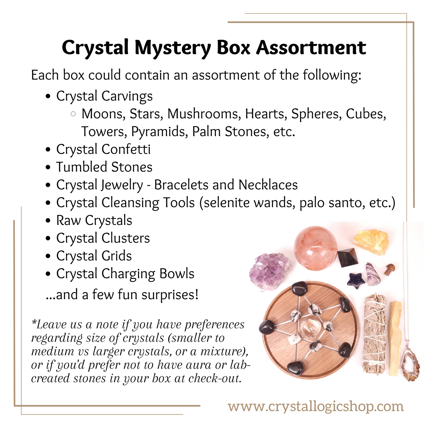 Crystal Mystery Box
