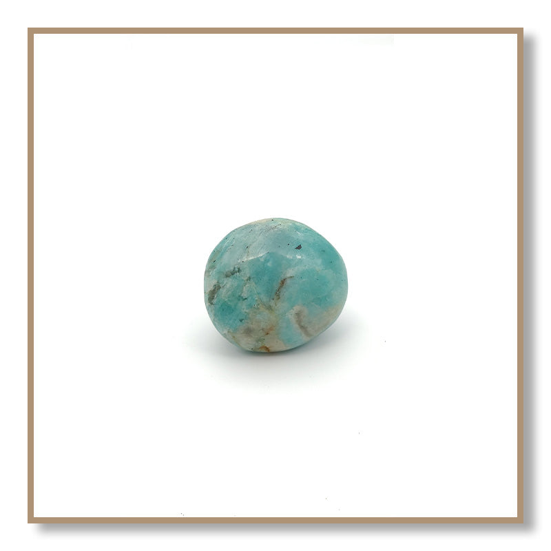Amazonite Palm Stone