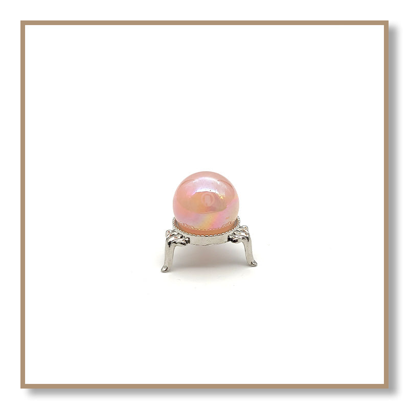 Angel Aura Rose Quartz Sphere