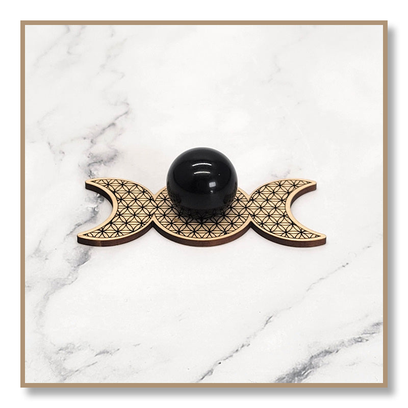 Black Obsidian Sphere