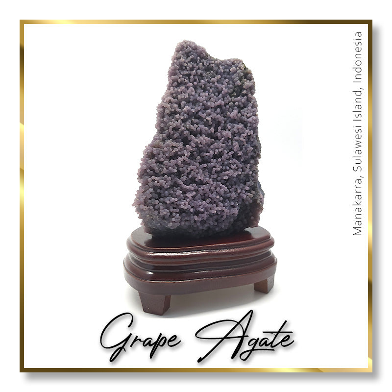 Grape Agate Specimen