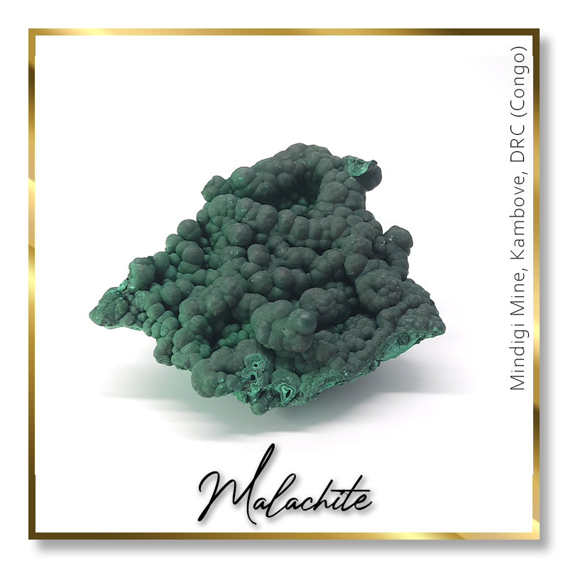 Raw Botryoidal Malachite