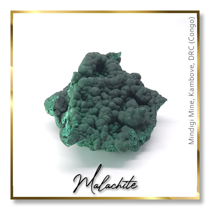 Raw Botryoidal Malachite