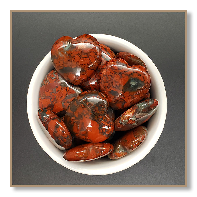 Poppy Jasper Heart