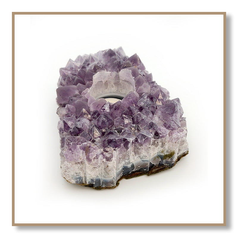 Amethyst Candleholder