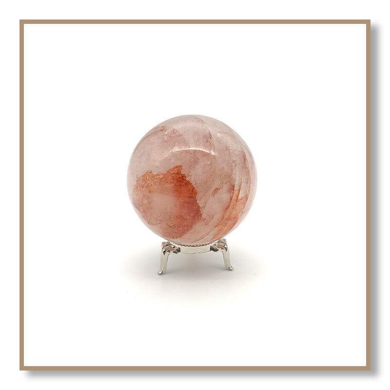 Fire Quartz Sphere