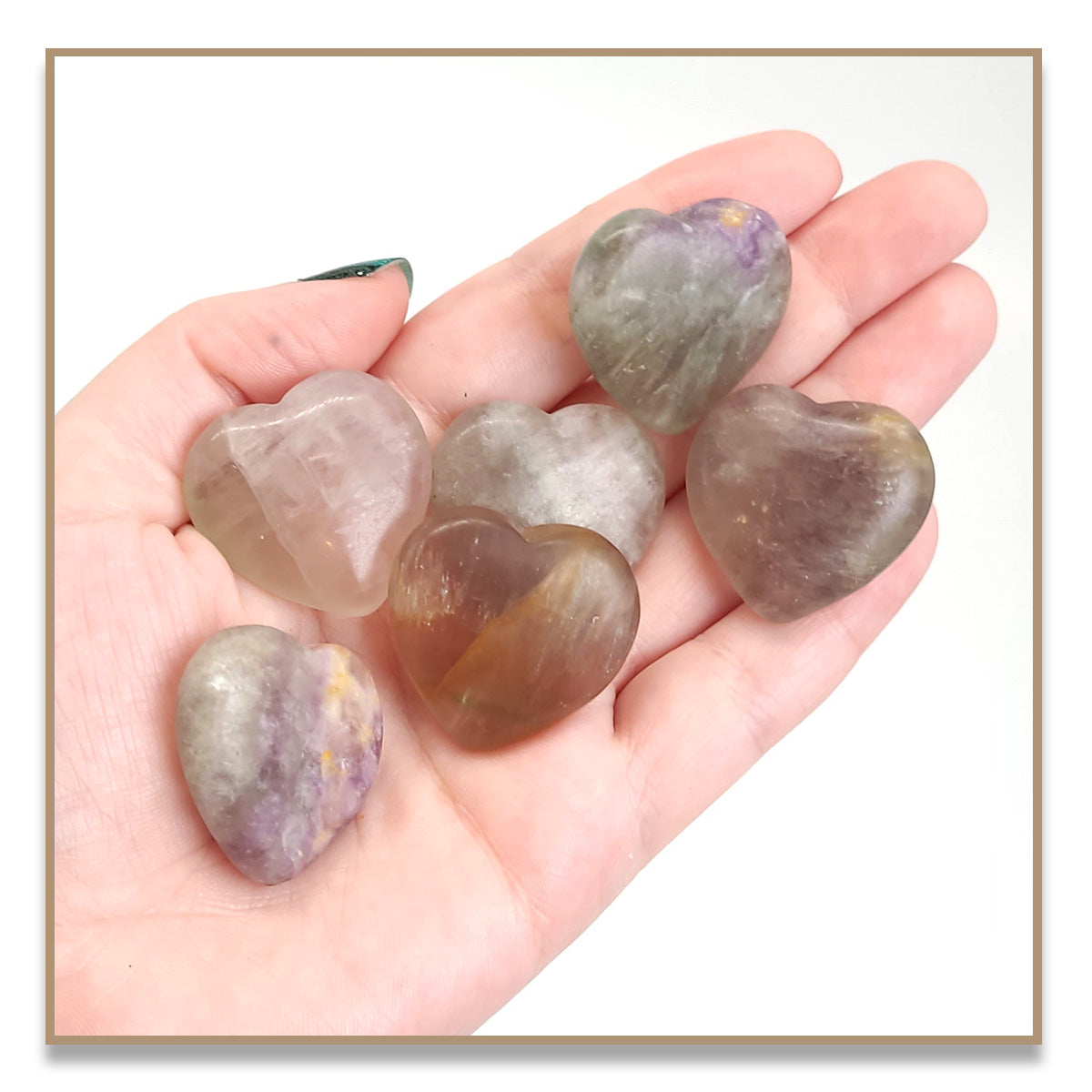 Fluorite Heart