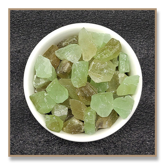 Green Calcite Raw (for Grids)