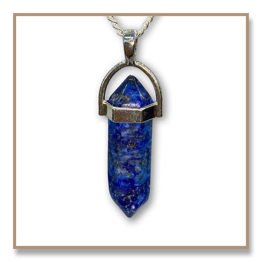 Lapis Lazuli Double-Terminated Necklace