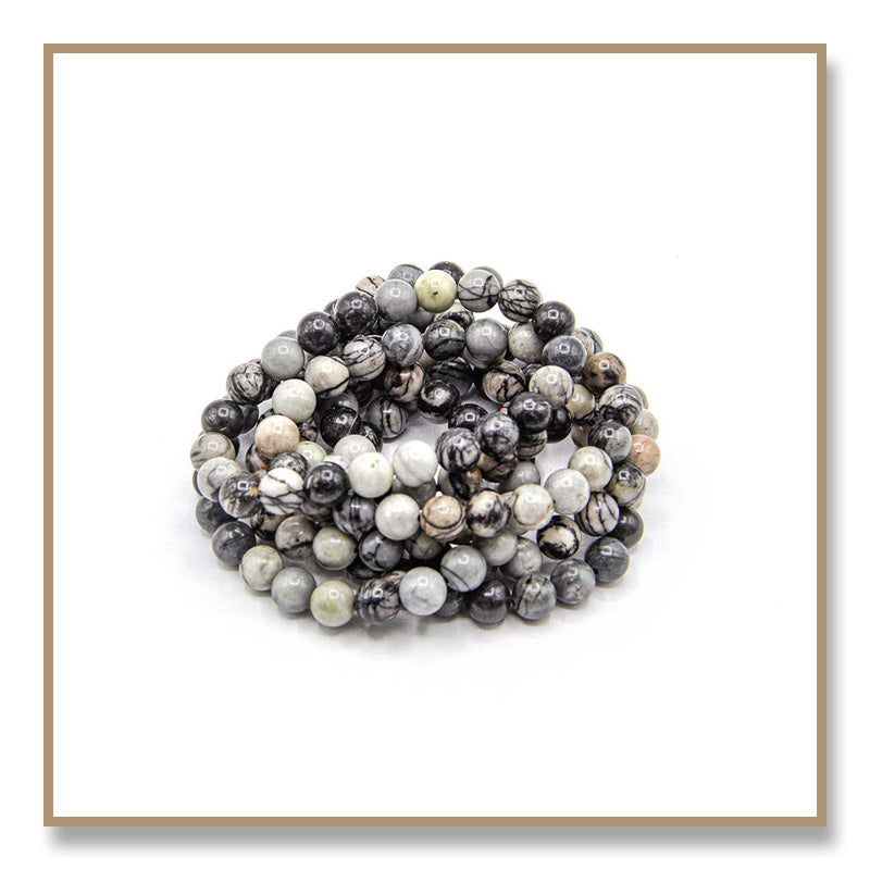 Picasso Jasper Bracelet (8mm)
