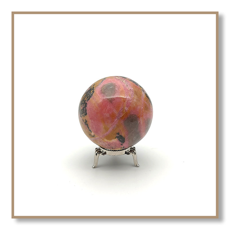Rhodonite Sphere