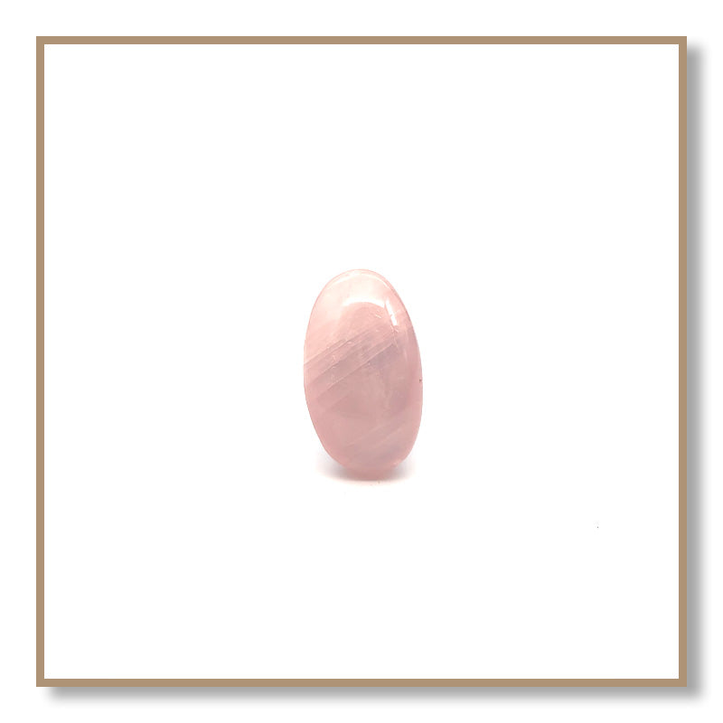 Rose Quartz Palm Stone