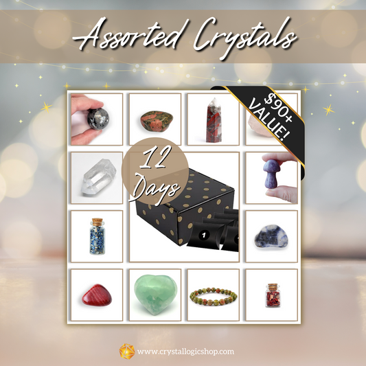 12-Day Advent Calendar - Assorted Crystals