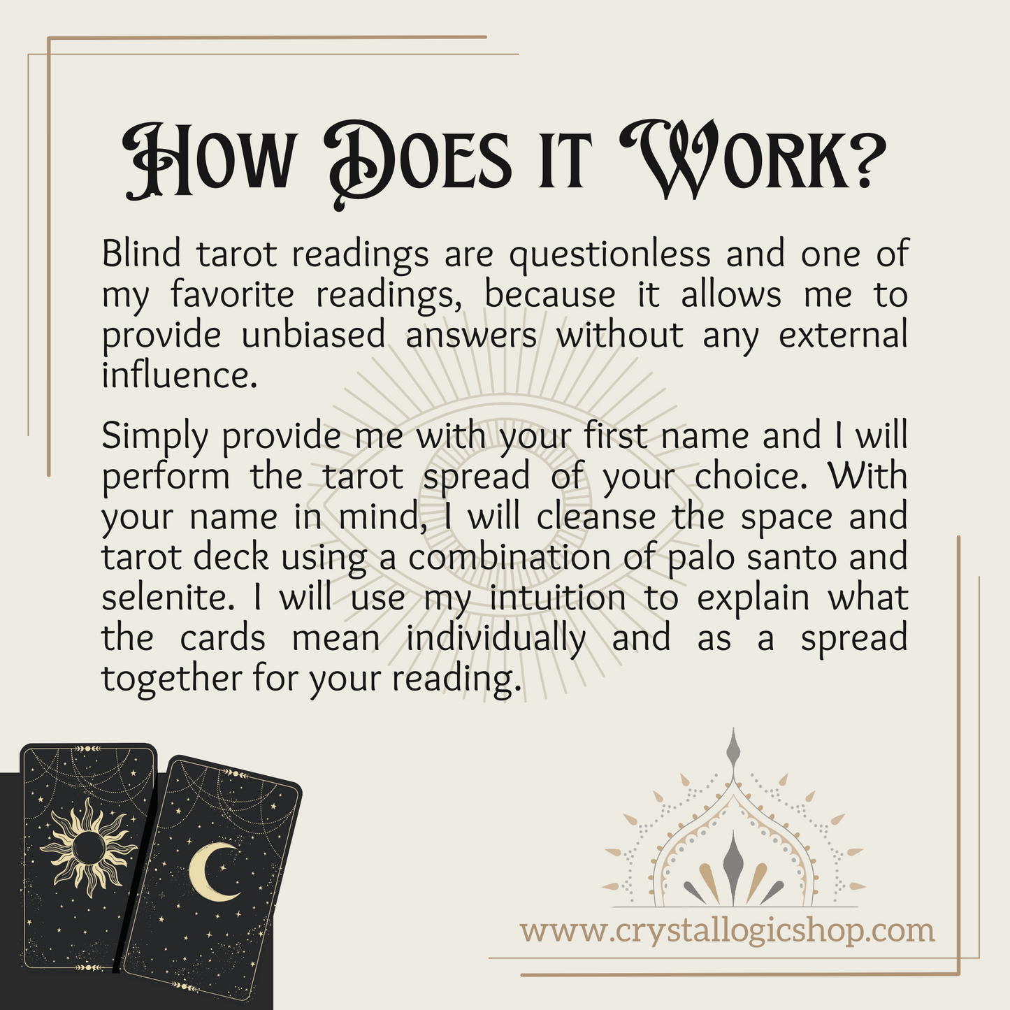 Finance Blind Tarot Reading 6 Cards