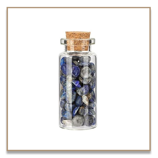 Lapis Lazuli Crystal Vial (Large)