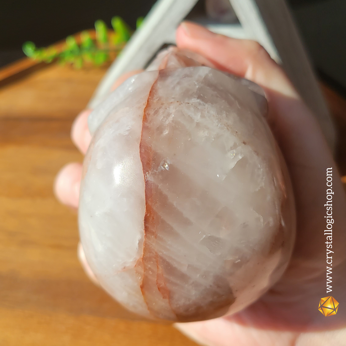 Fire Quartz Skull