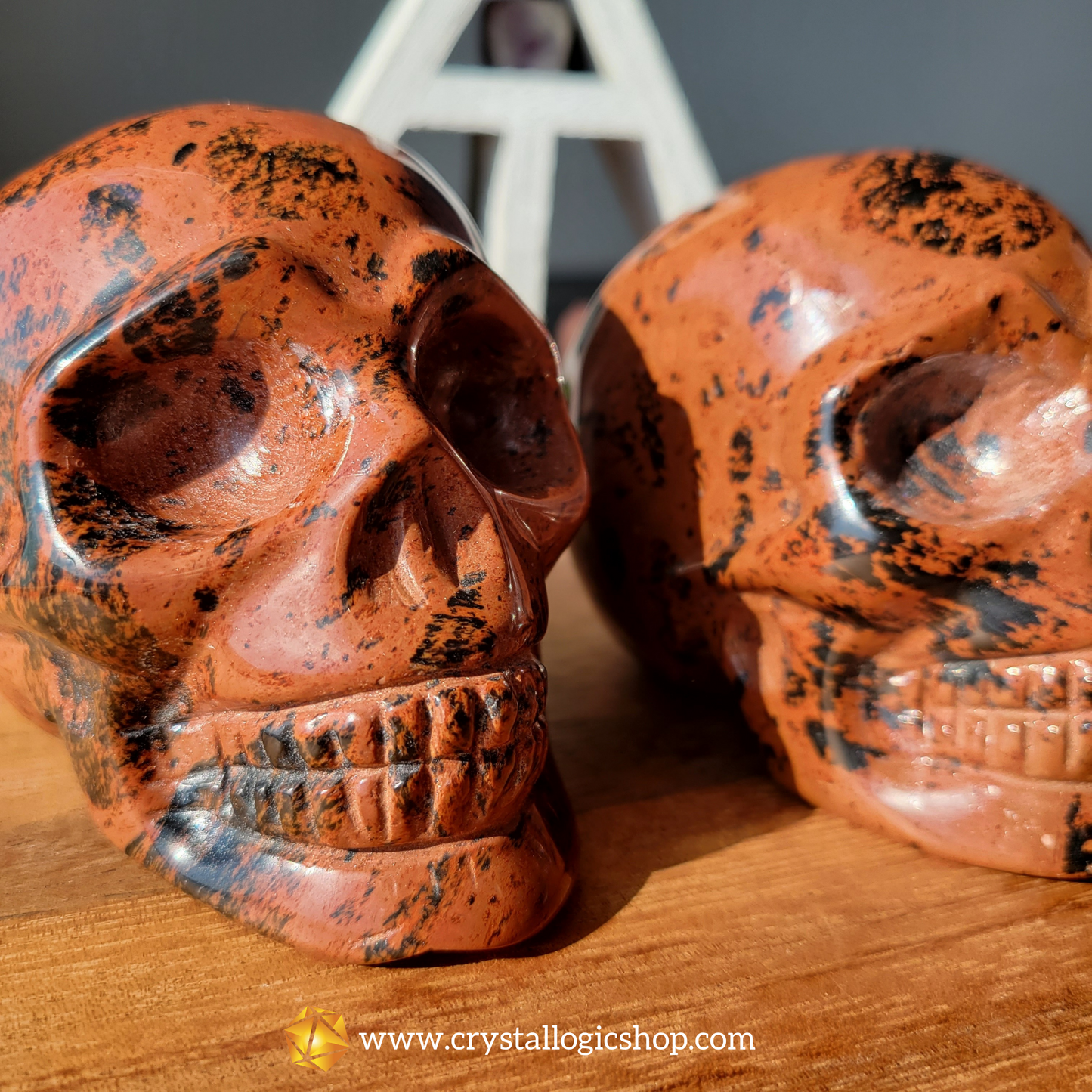 Mahogany Obsidian Skull