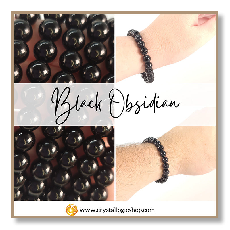 Black Obsidian Bracelet (8mm)