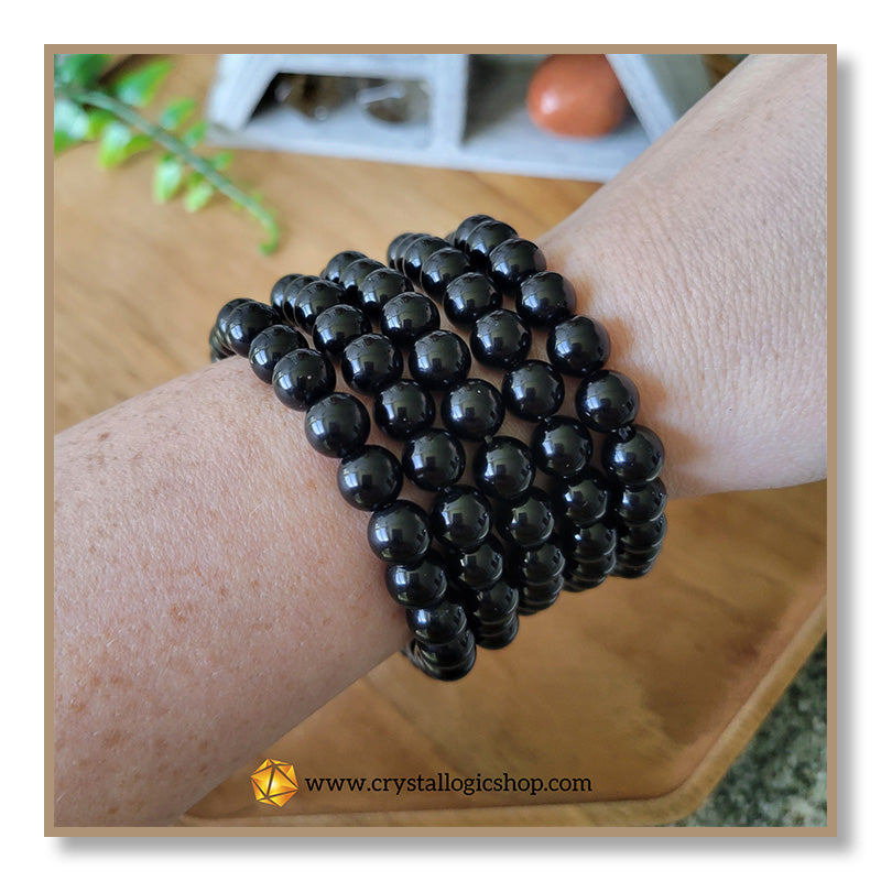 Black Obsidian Bracelet (8mm)