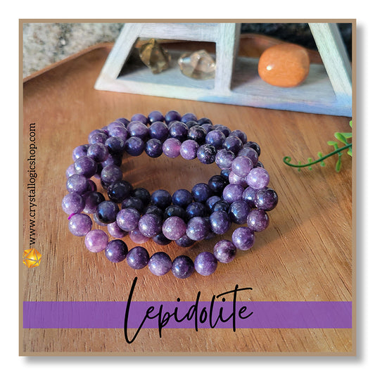 Lepidolite Bracelet (8mm)