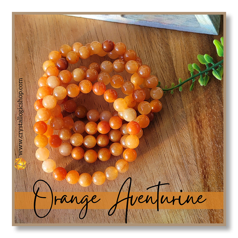 Orange Aventurine Bracelet (8mm)