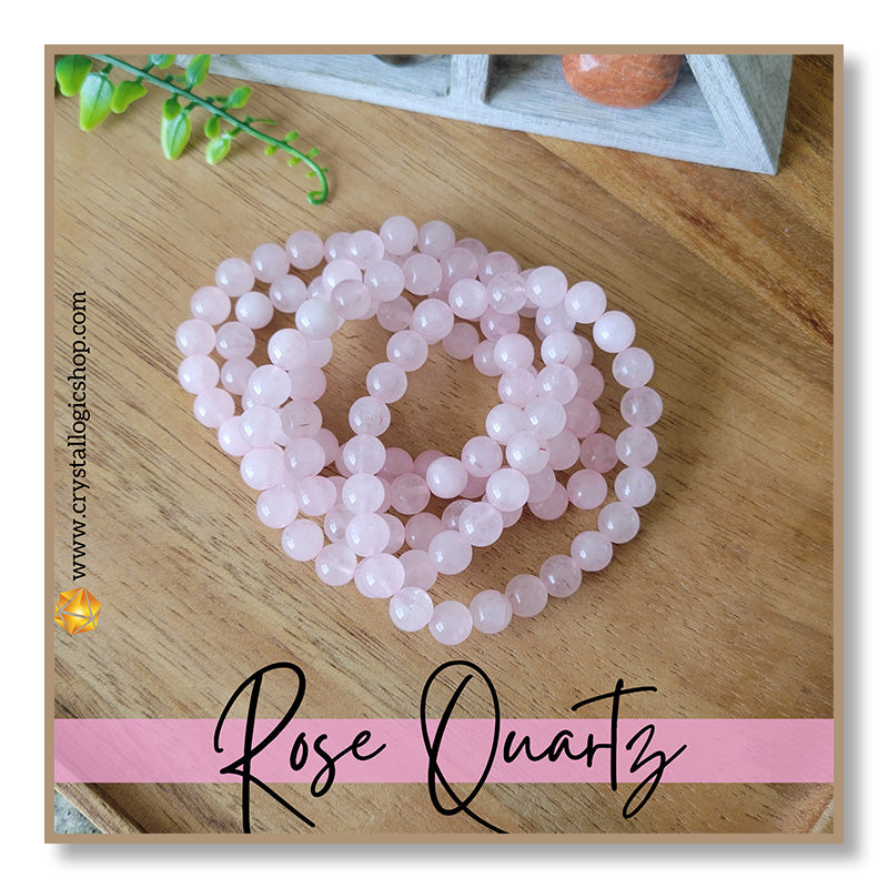 Rose Quartz Bracelet (8mm)