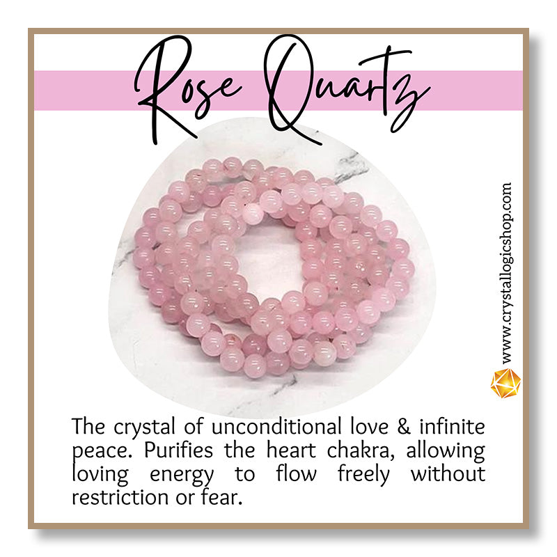 Rose Quartz Bracelet (8mm)