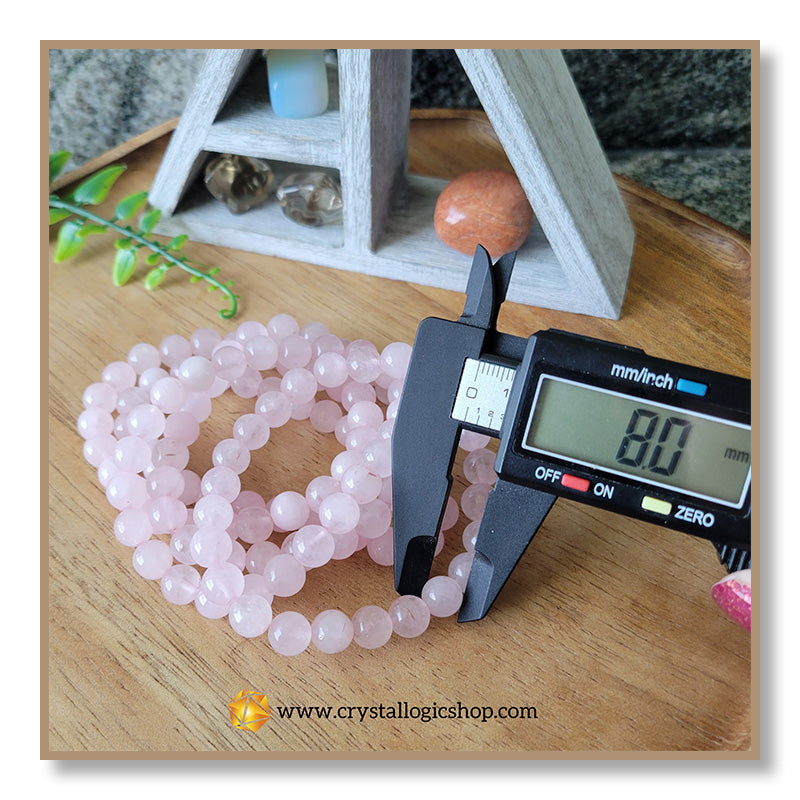 Rose Quartz Bracelet (8mm)