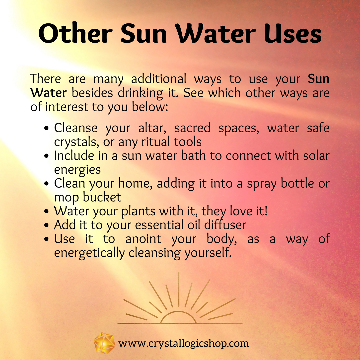 Sun Water Jar