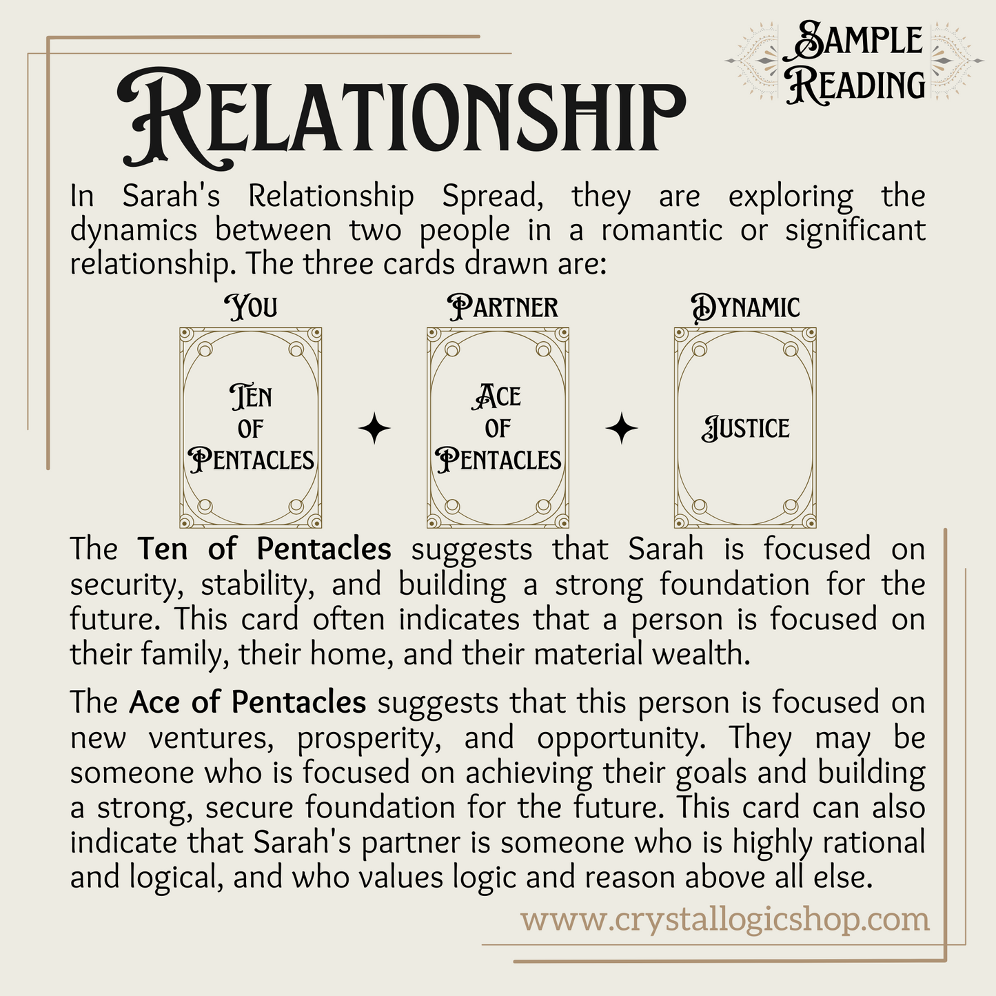 Relationship Blind Tarot Reading 3 Cards