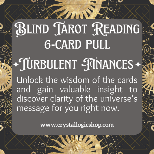 Finance Blind Tarot Reading 6 Cards