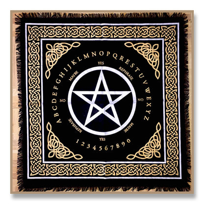 Pendulum Board / Ouija Altar Cloth (24 x 24 in.)