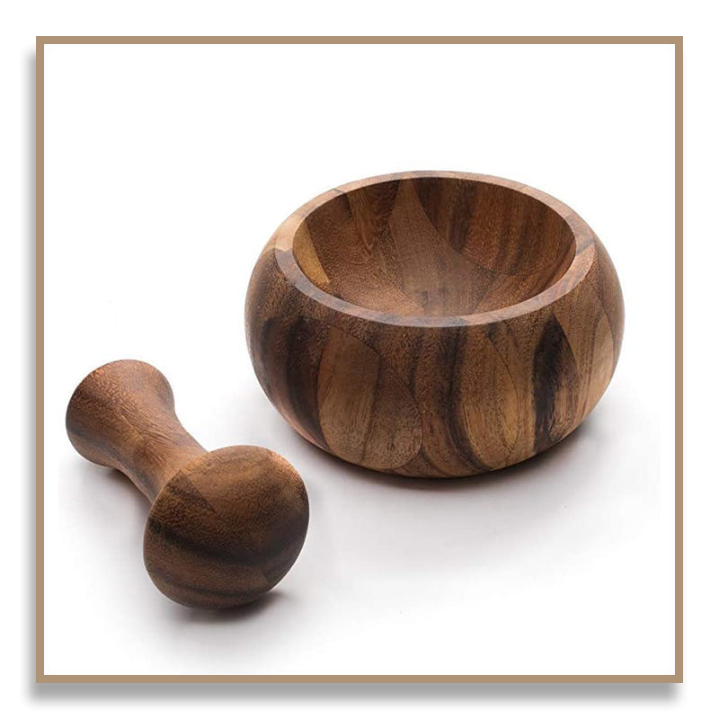 Acacia Mortar & Pestle (3.5 in.)