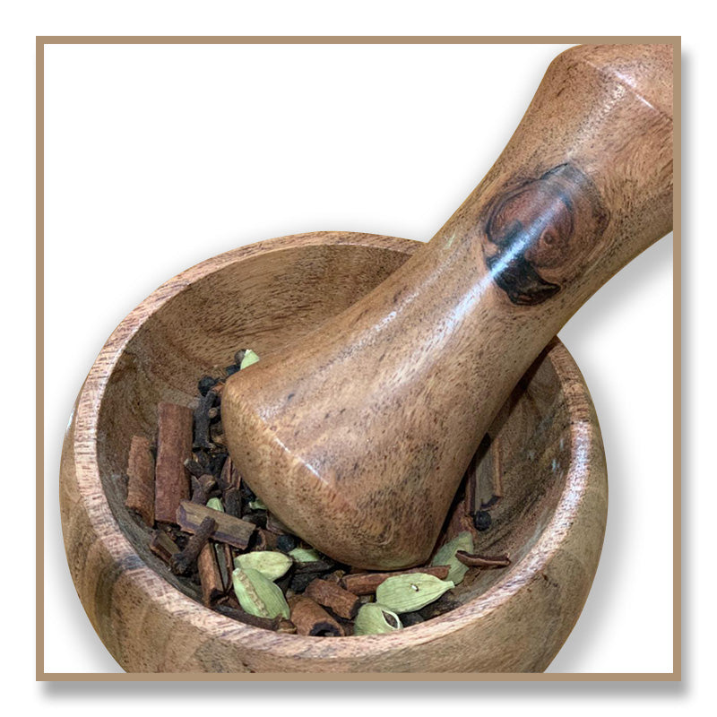 Acacia Mortar & Pestle (3.5 in.)