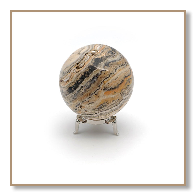 Black-Banded Bumble Bee Calcite Sphere