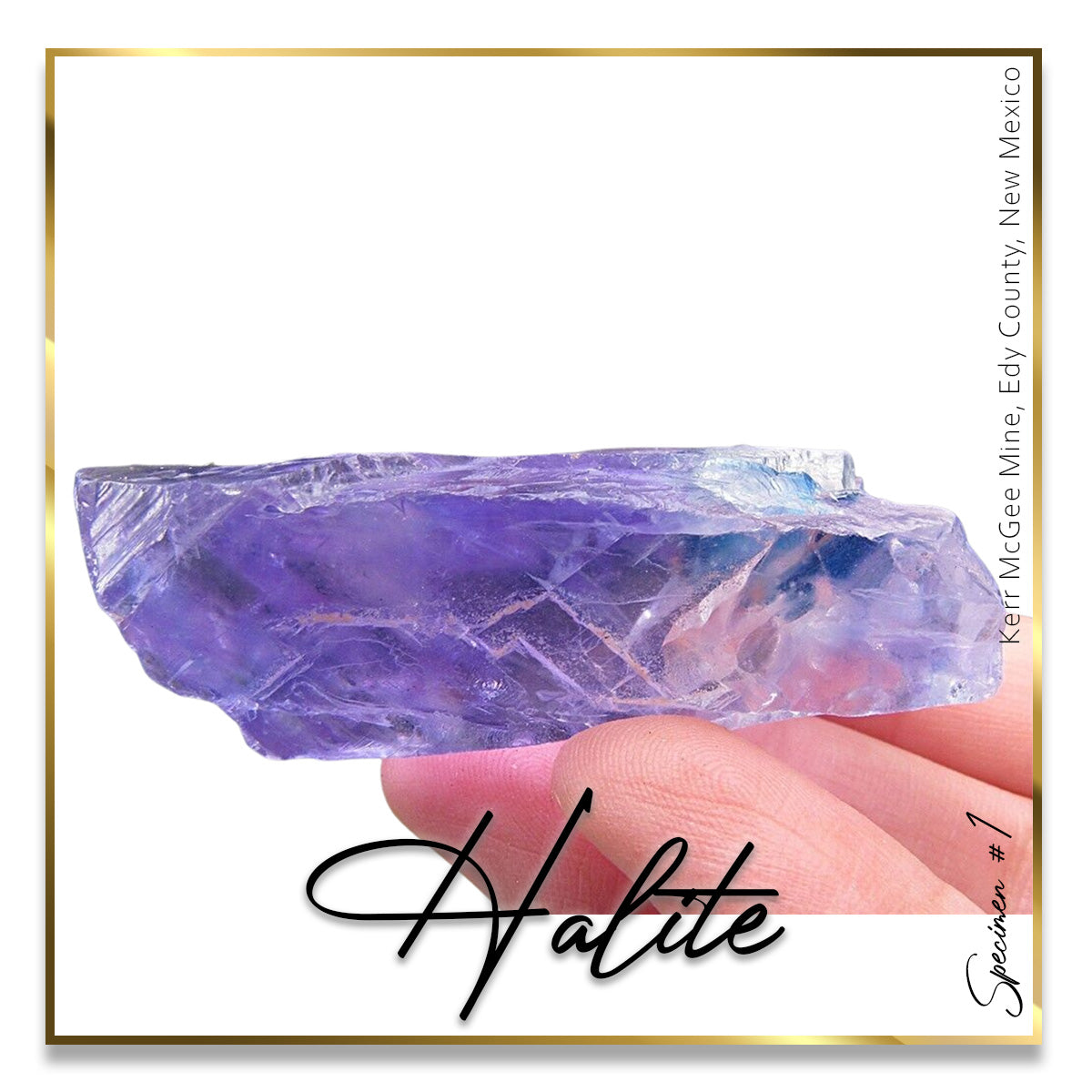Halite Specimen 001