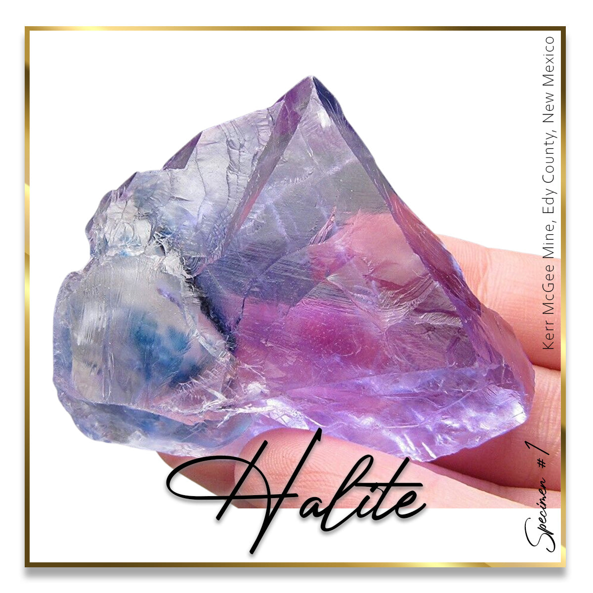 Halite Specimen 001