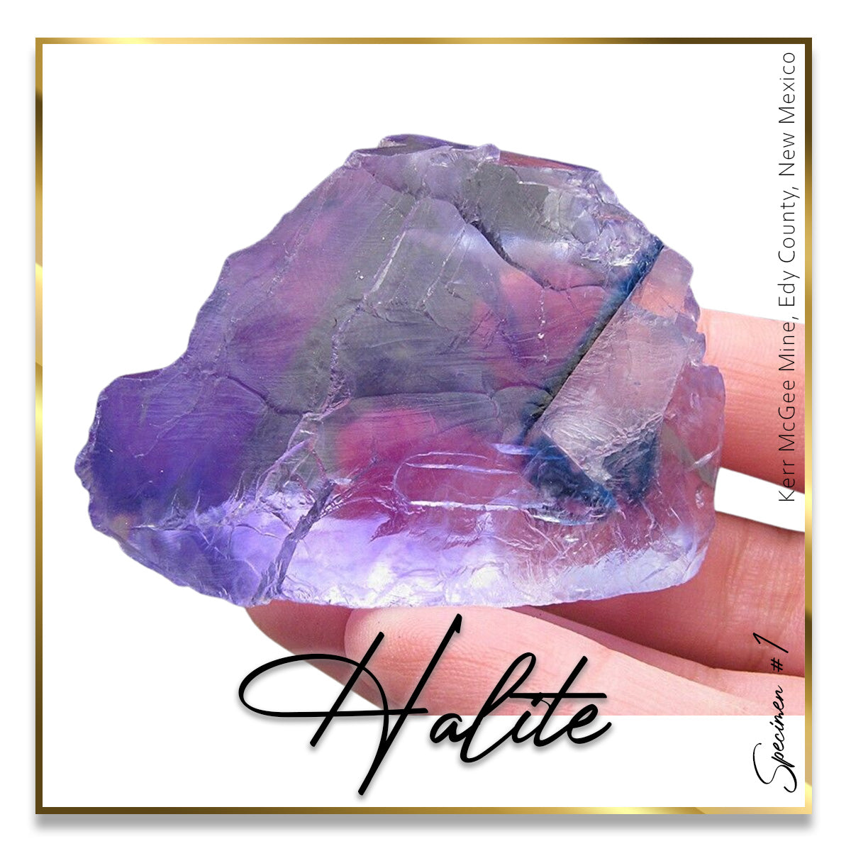 Halite Specimen 001